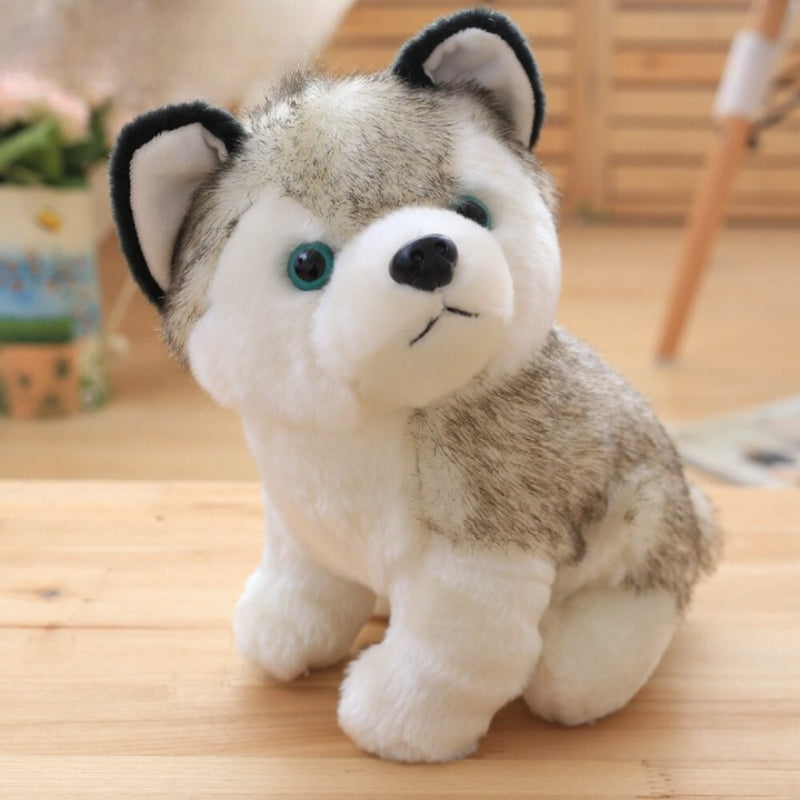 Husky puppy shop teddy bear