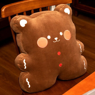 The Cartoon Cookie Bear Plush Cushion