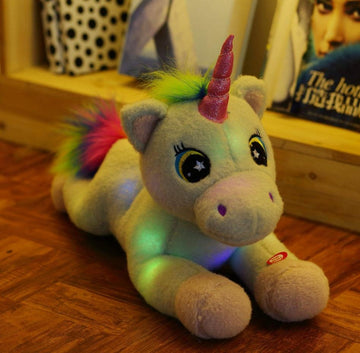Led Light Luminous Unicorn Plush