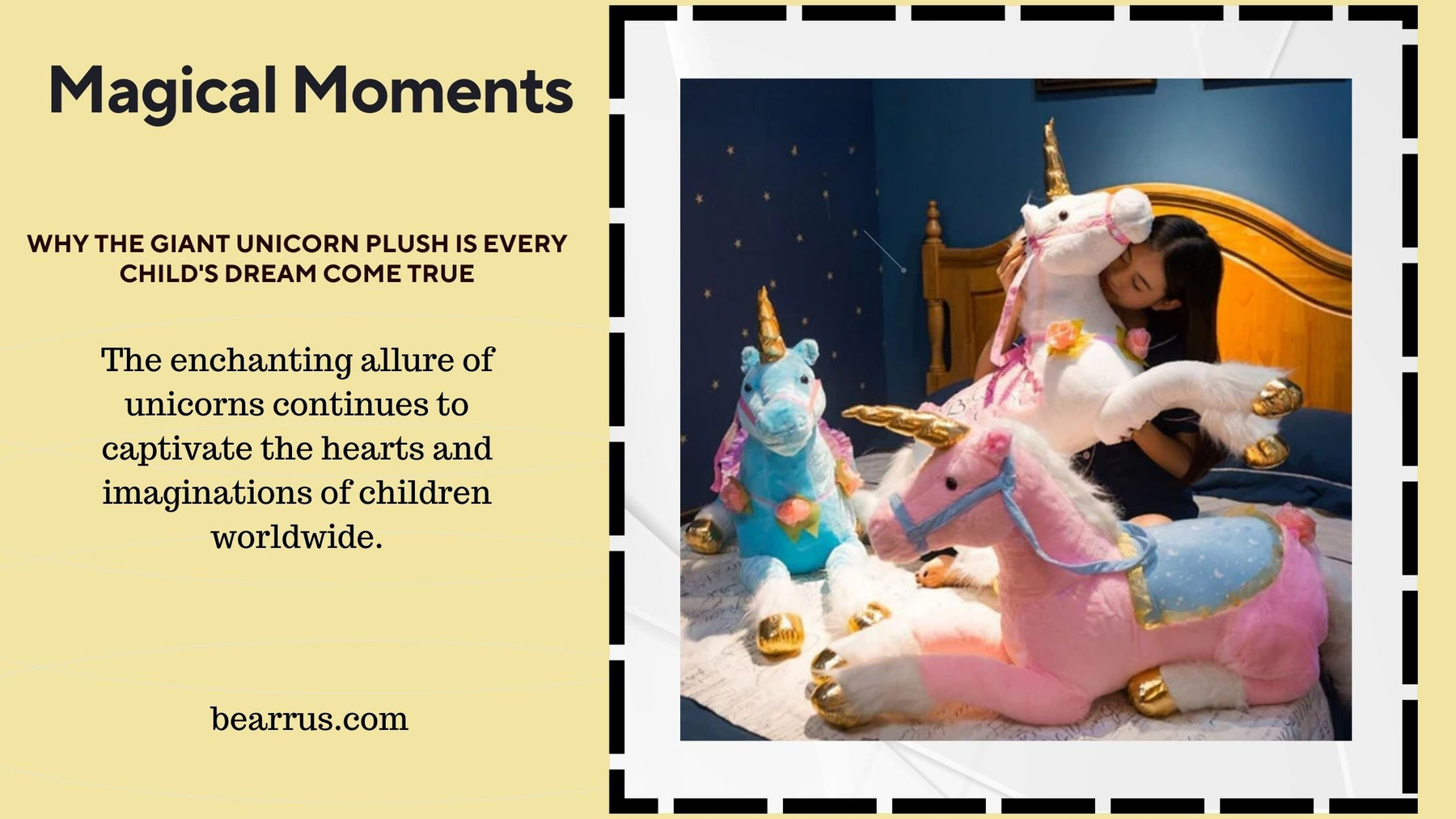 Magical Moments: Why the Giant Unicorn Plush is Every Child's Dream Come True