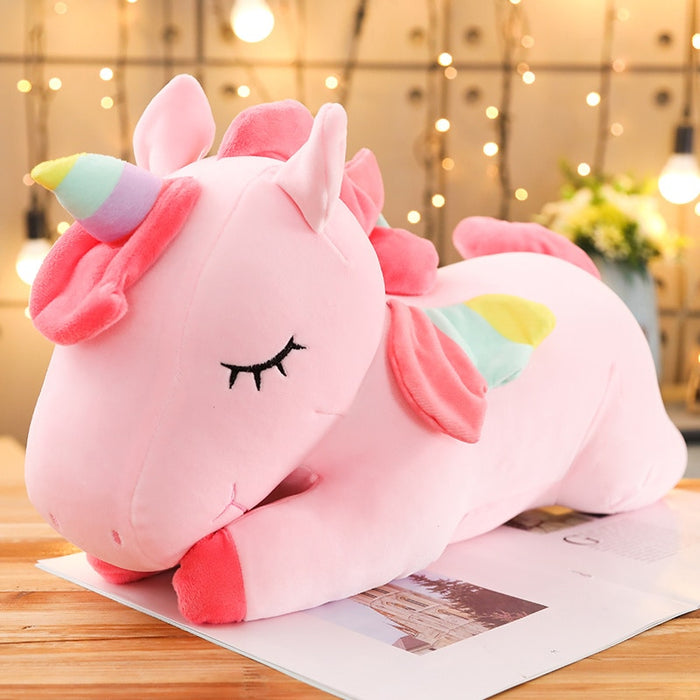 Plush Unicorn Toy And Pillow