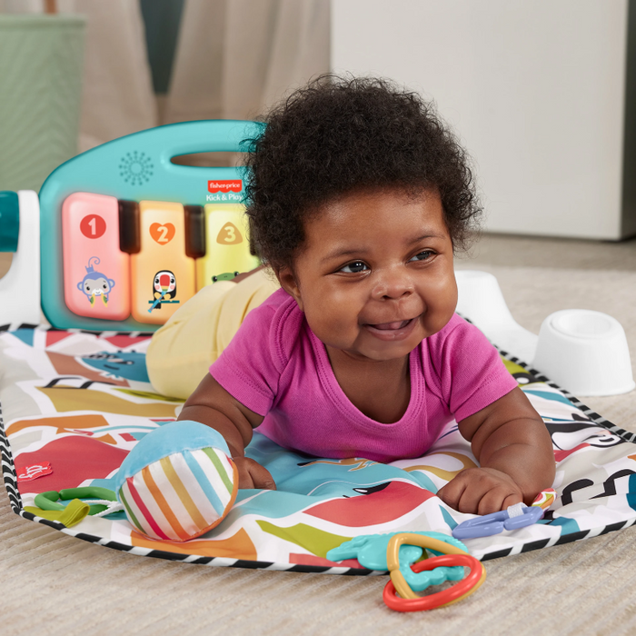 Interactive Baby Playmat With Musical Learning Toy