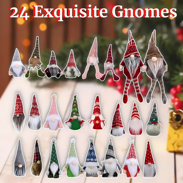 Christmas Gnome Plush Advent Calendar