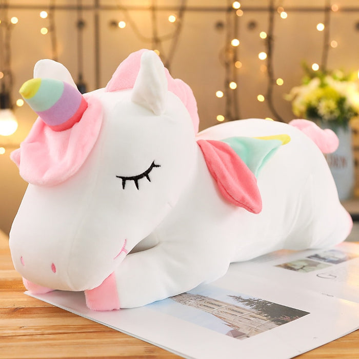 Plush Unicorn Toy And Pillow