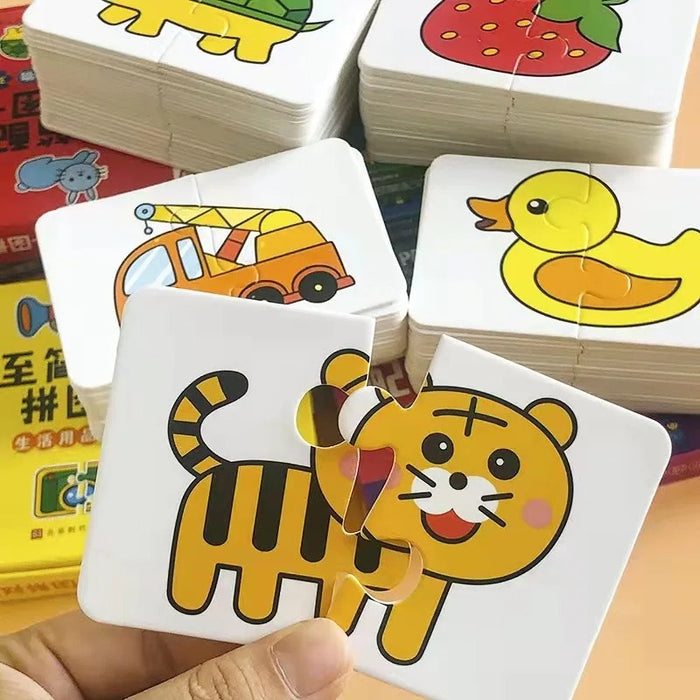 Educational Matching Puzzle Cards