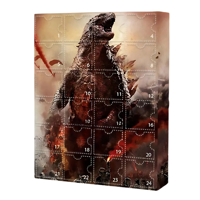 Dinosaur Themed Advent Calendar With Figurines