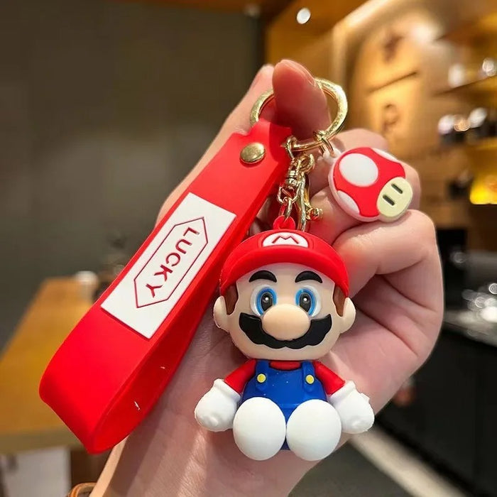 Super Mario Keychain Set