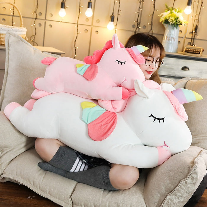 Plush Unicorn Toy And Pillow