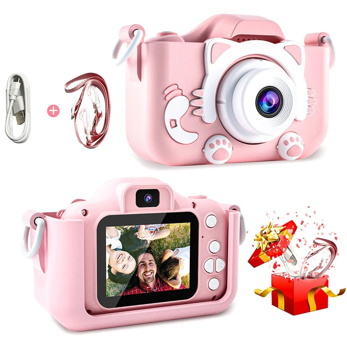 Kids HD Unicorn Digital Camera With Fun Frames And Games