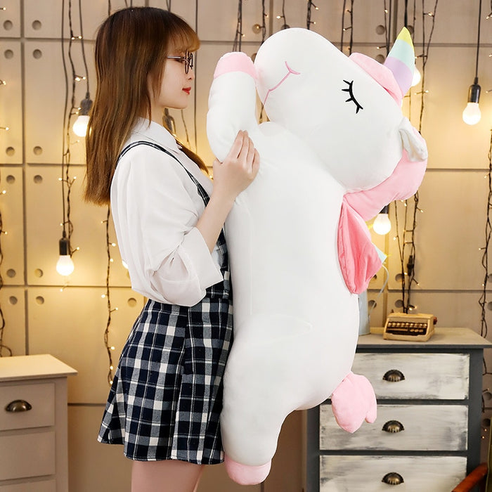 Plush Unicorn Toy And Pillow