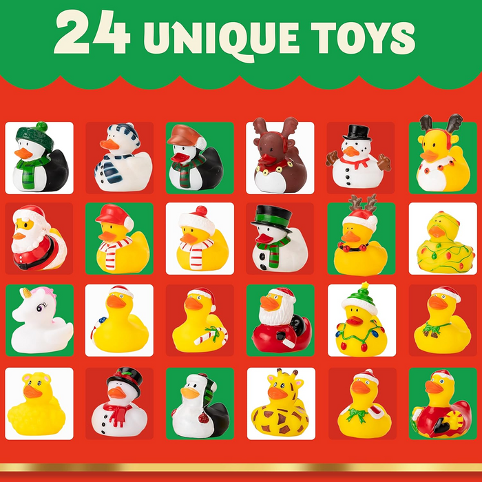 24 Days Rubber Duck Advent Calendar