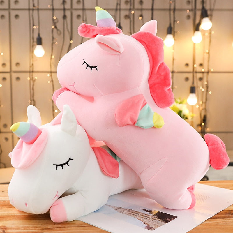 Plush Unicorn Toy And Pillow