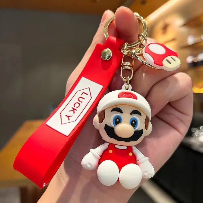 Super Mario Keychain Set