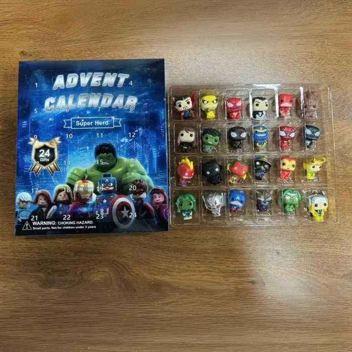 Marvel Avengers Advent Calendar With 24 Mini Figures