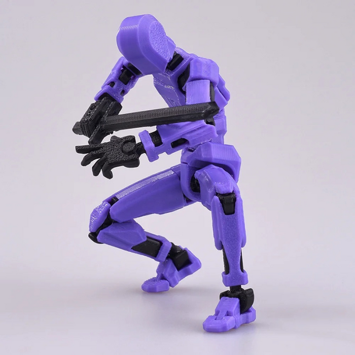 Articulated Transparent Action Toy