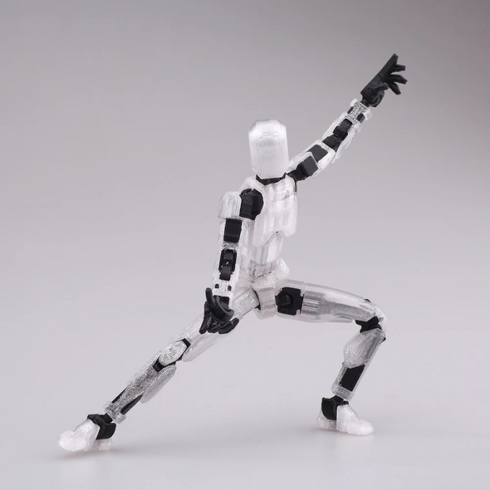 Articulated Transparent Action Toy