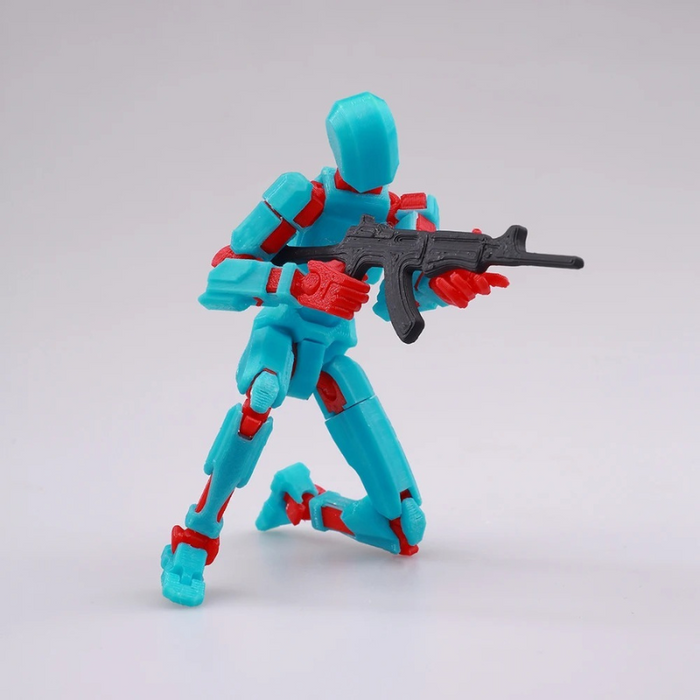 Articulated Transparent Action Toy