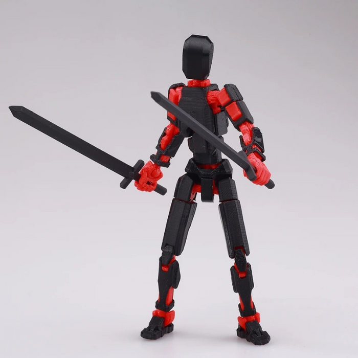 Articulated Transparent Action Toy