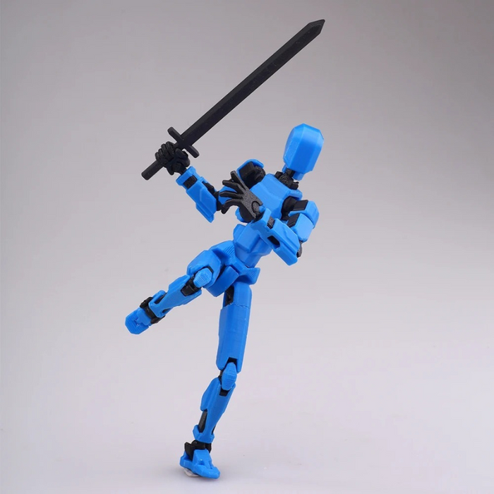 Articulated Transparent Action Toy