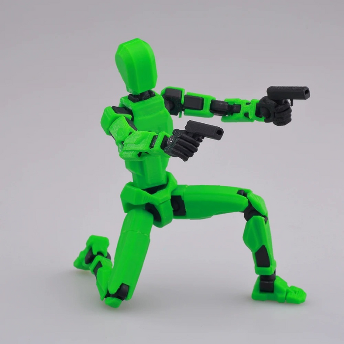 Articulated Transparent Action Toy