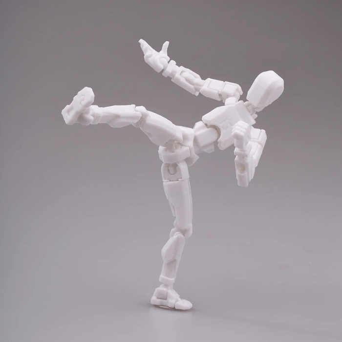 Articulated Transparent Action Toy