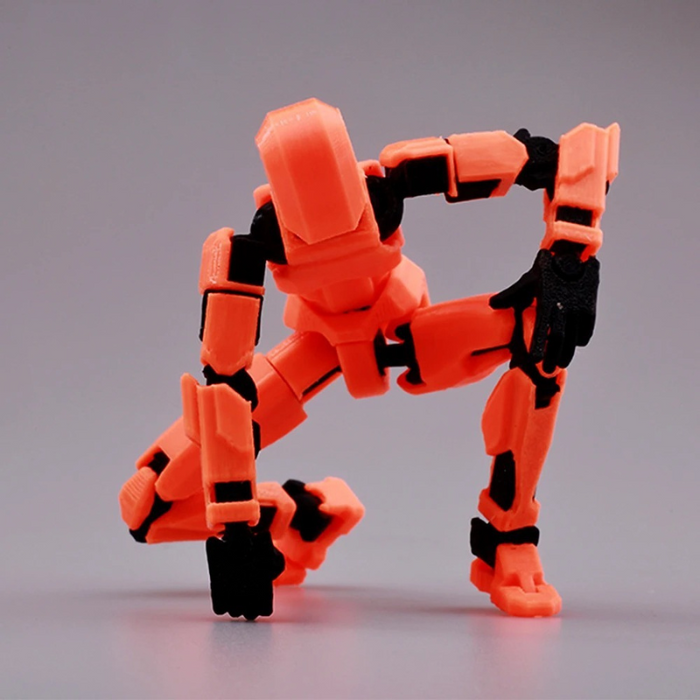 Articulated Transparent Action Toy