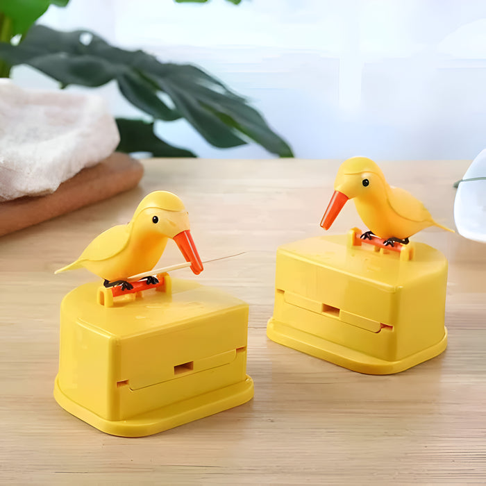 Automatic Bird Design Toothpick Dispenser