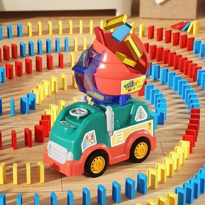 Automatic Domino Train Set Toys