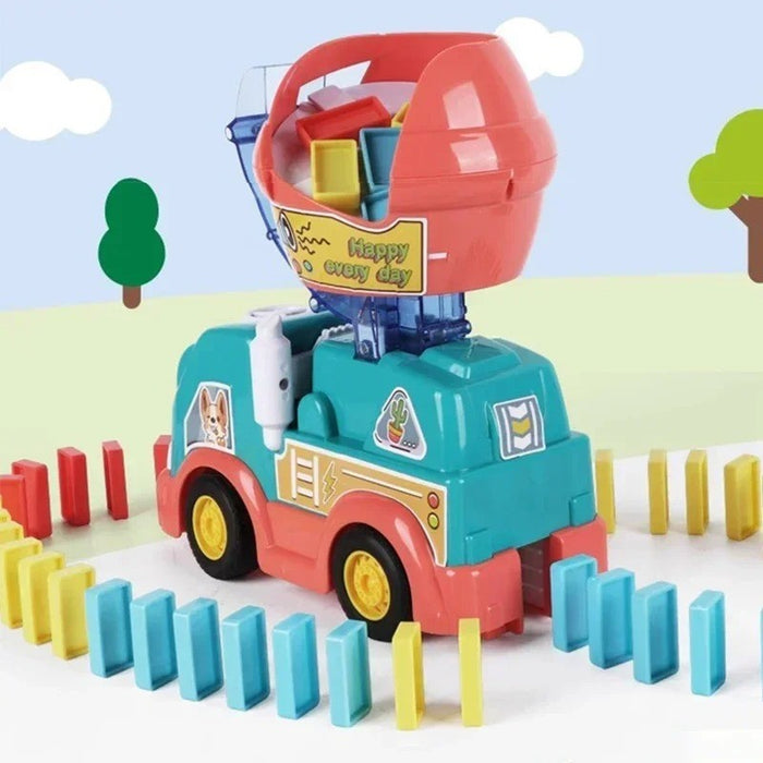 Automatic Domino Train Set Toys