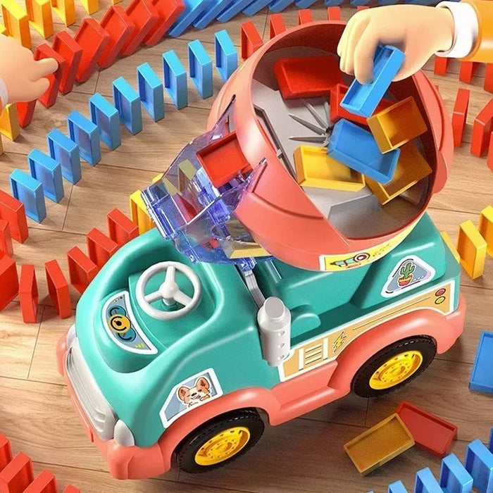 Automatic Domino Train Set Toys