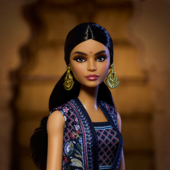 Barbie Signature Diwali Collector Doll By Anita Dongre In Festive Floral Outfit