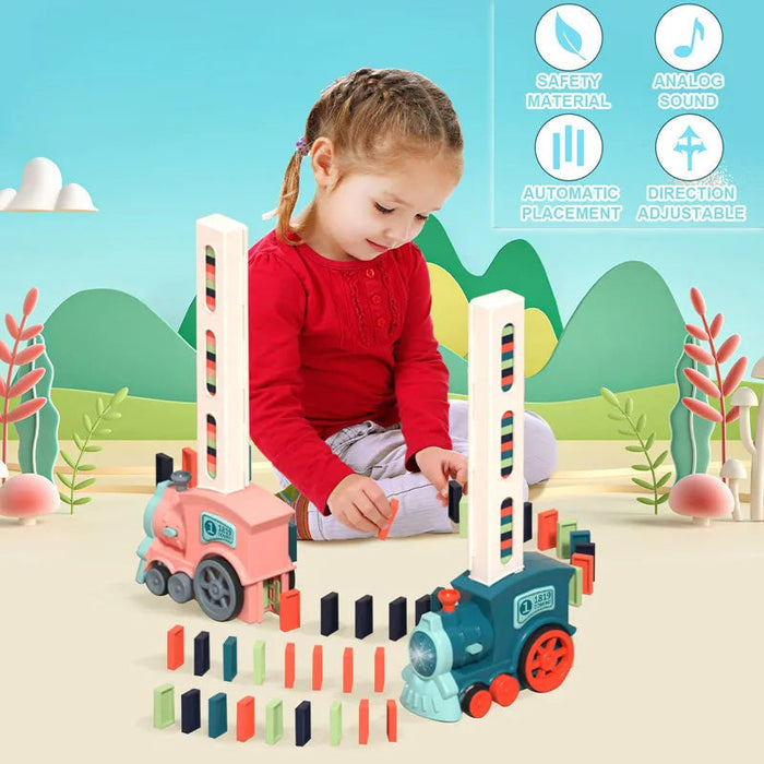 Domino Train Chimney Toy