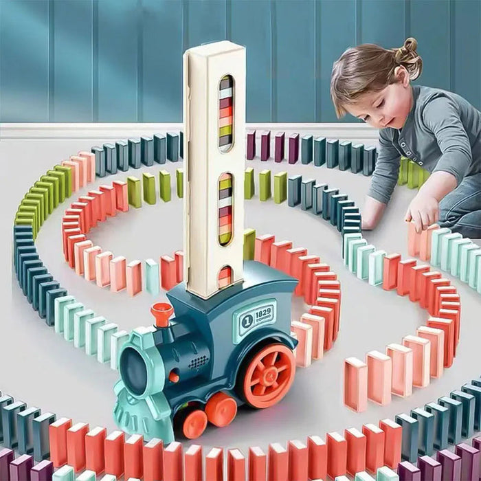 Domino Train Chimney Toy