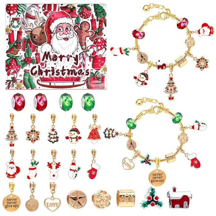 Festive Charm Bracelet Advent Calendar