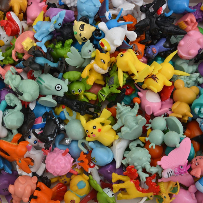 Pokemon Cartoon Characters Action Figure Toys