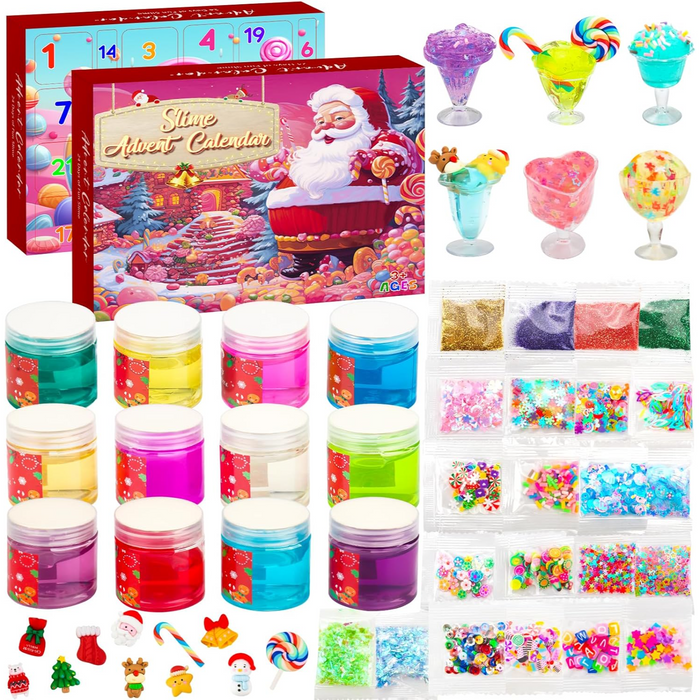 Christmas Slime Advent Calendar