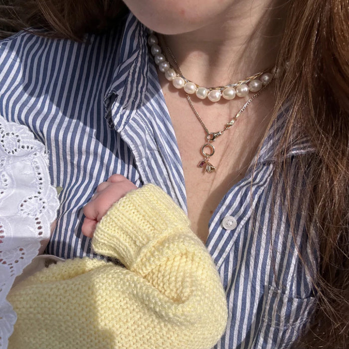 Floral Birth Flower Pendant