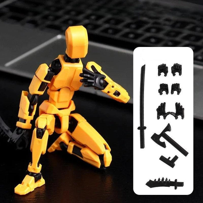 Buildable Action Toy Figure Kit With Accessories