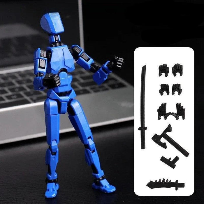 Buildable Action Toy Figure Kit With Accessories