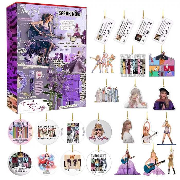 Music Tour Advent Calendar With Collectible Accessories