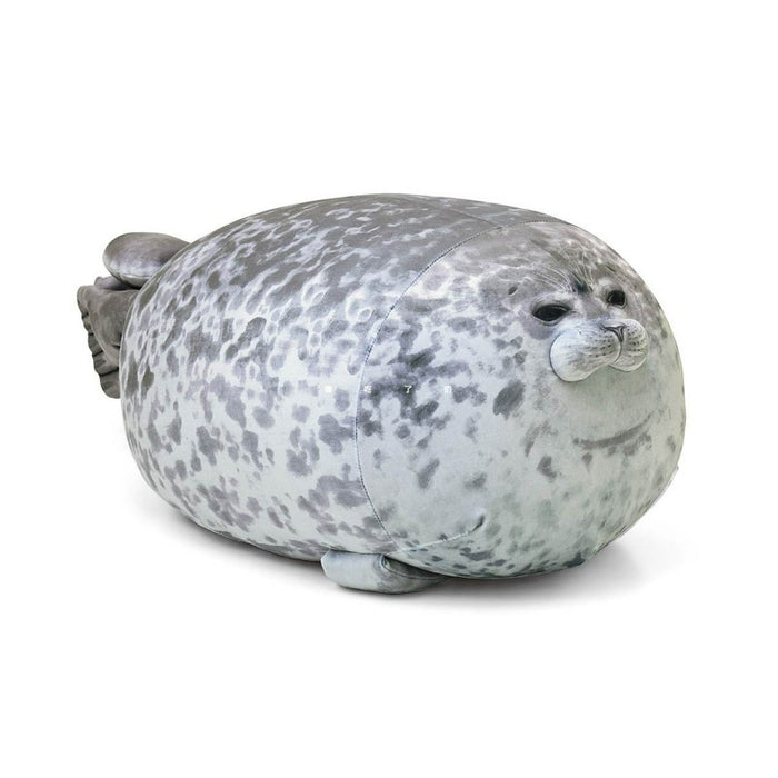 Stuffed Blob Seal Pillow For Kids