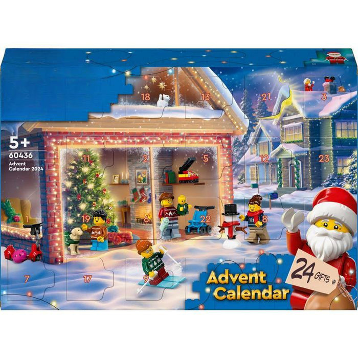 Advent Calendar With Festive Building Sets