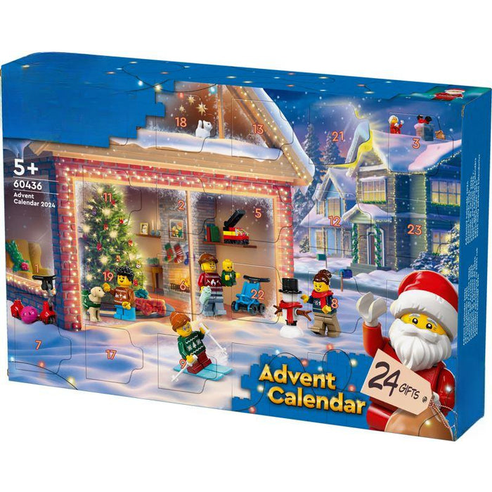 Advent Calendar With Festive Building Sets