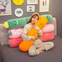 Long Pillow Fruit Plush