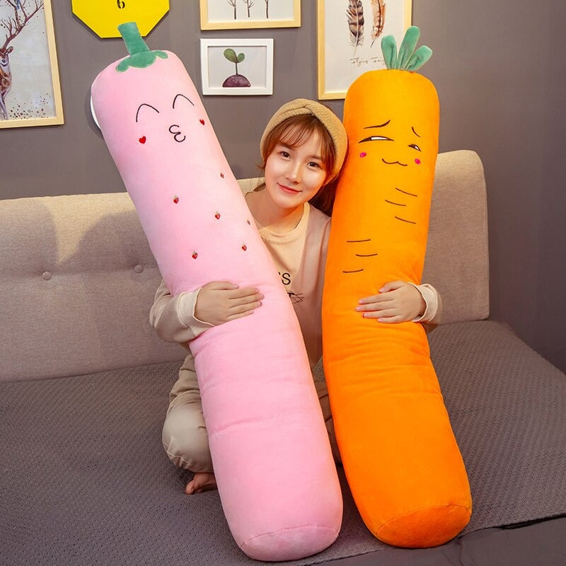 Long Pillow Fruit Plush