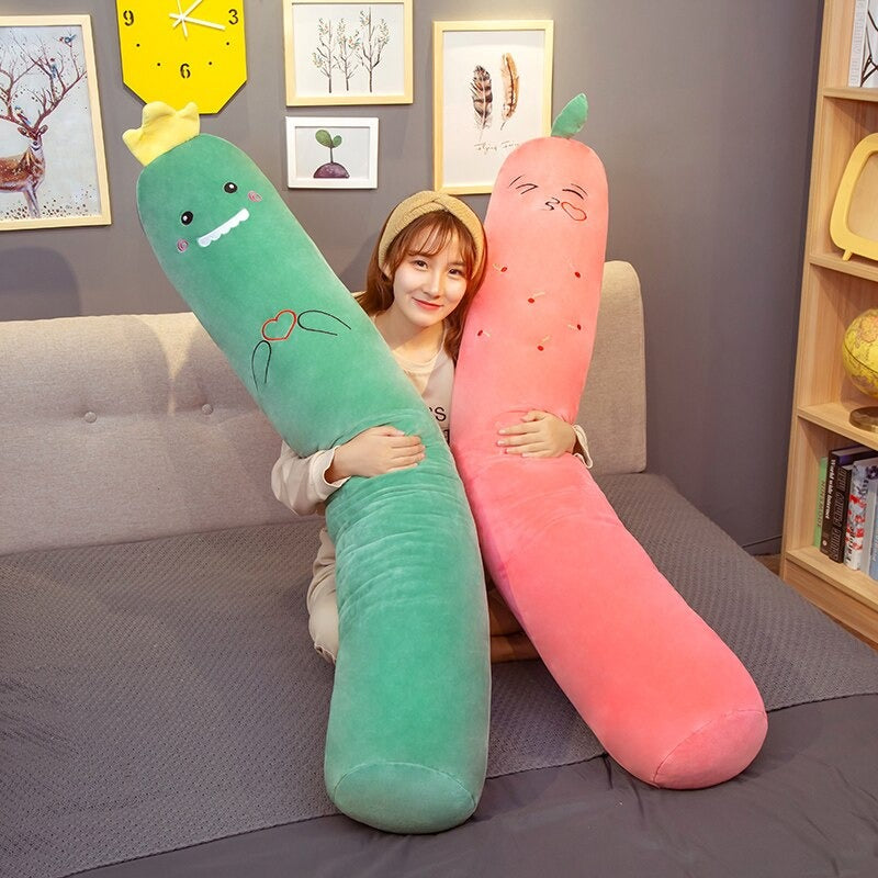 Long Pillow Fruit Plush