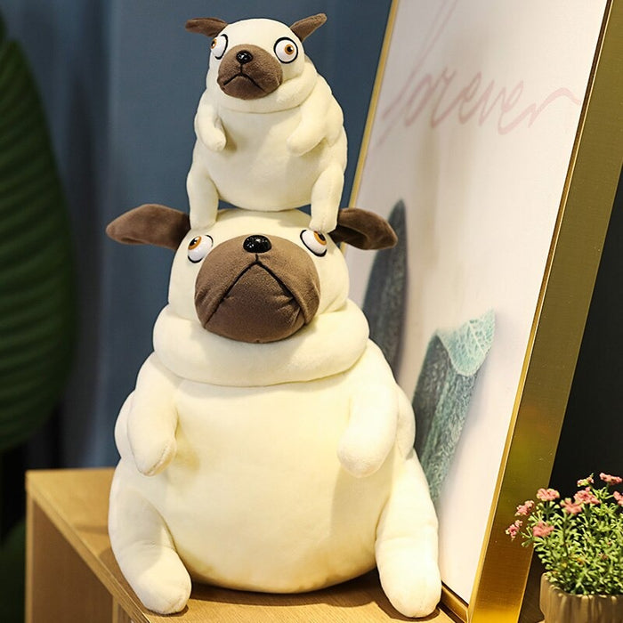 Lovely Fat Pug Plush Toys