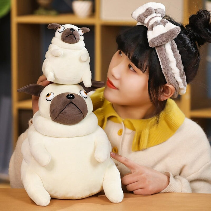 Lovely Fat Pug Plush Toys