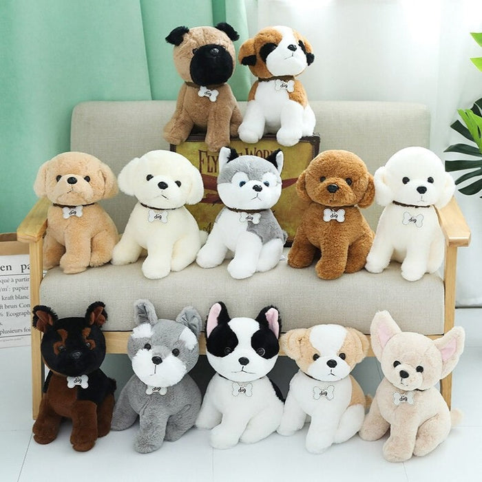 Kawaii Teddy Dog Plush Toy