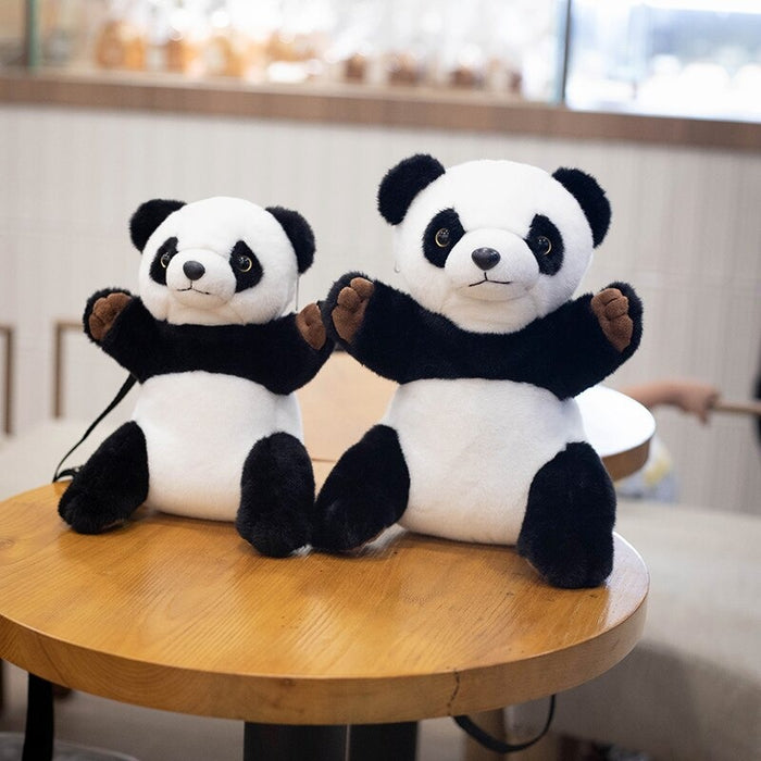 The Stuffed Panda Plush Backpacks